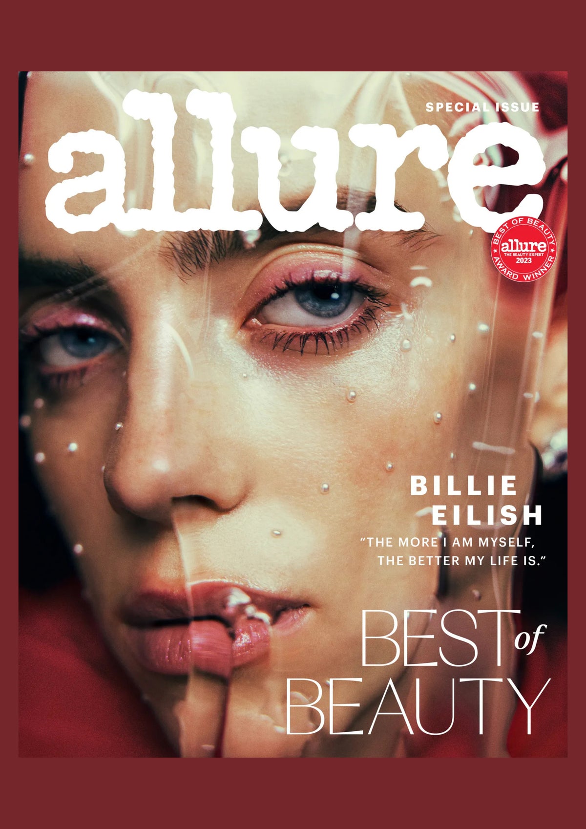 Billie Eilish - Allure Magazine Cover Print - October 2023 02 (A4)