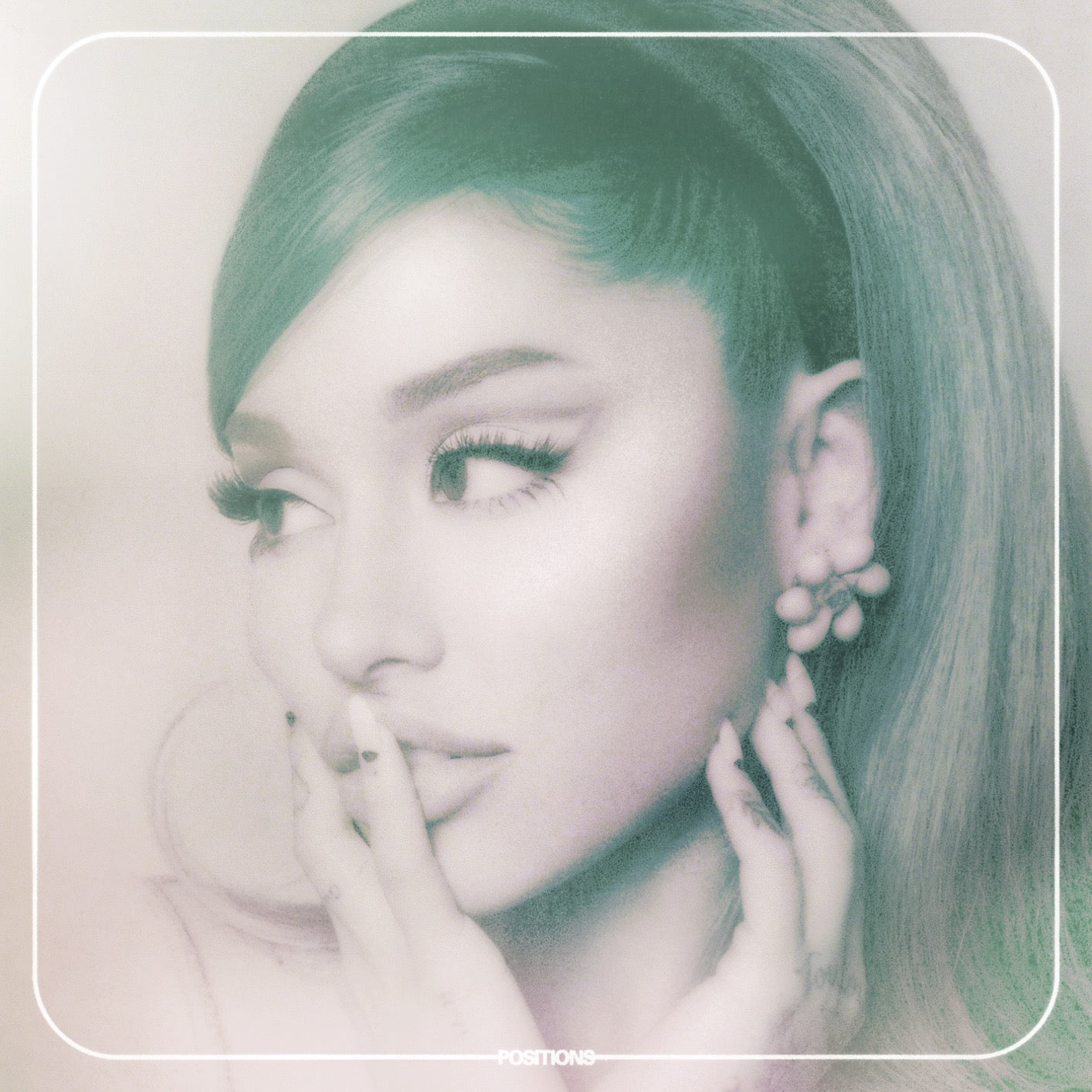Ariana Grande - Positions - Album Cover Print