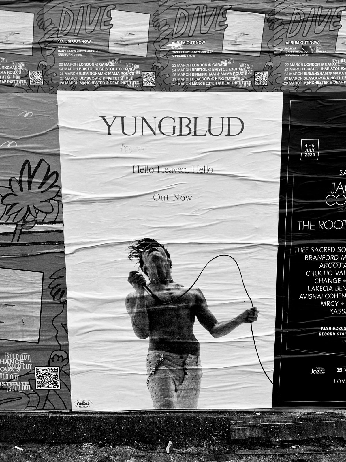 Yungblud - Hello Heaven, Hello Single Release Poster @ Brick Lane - Print