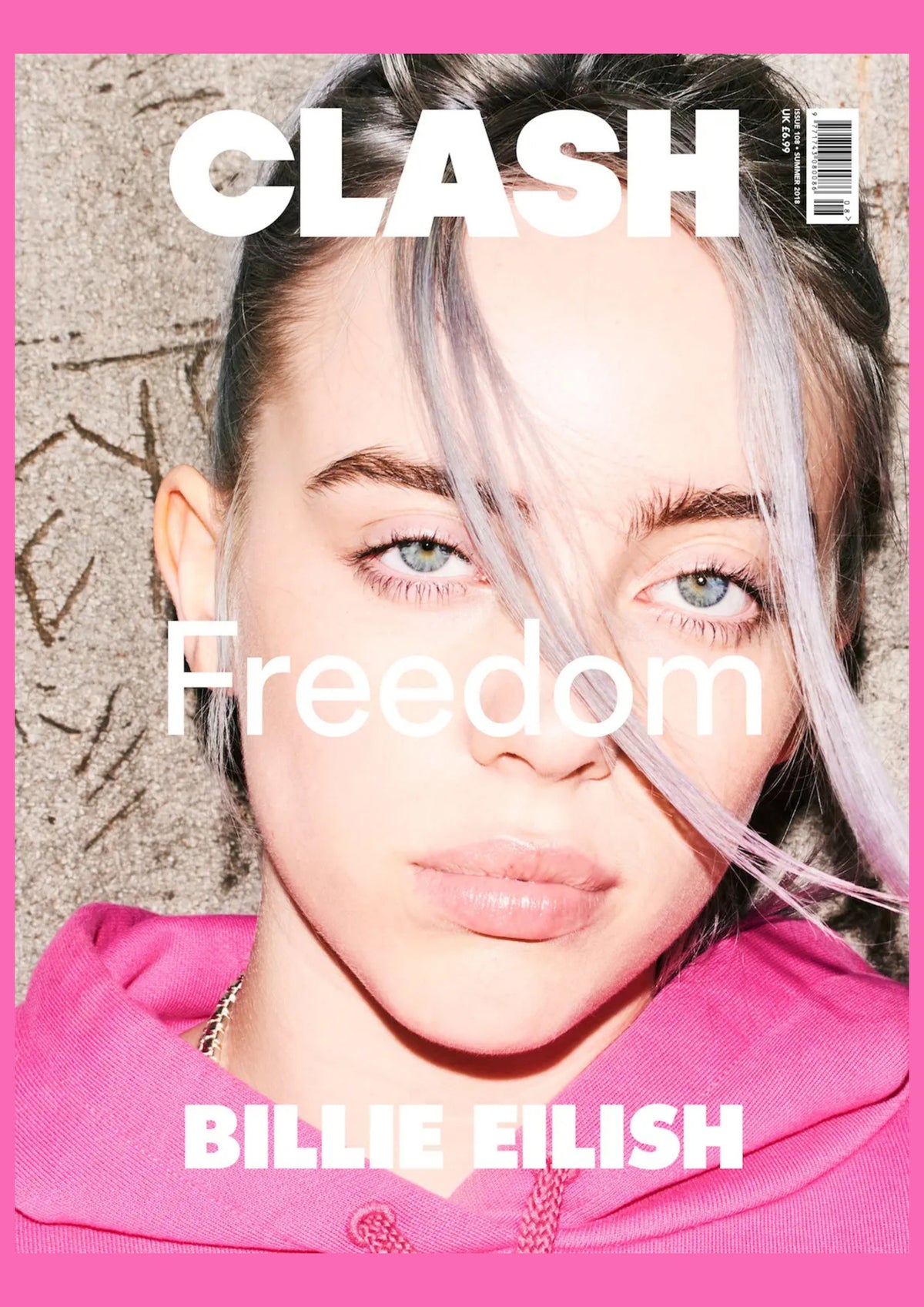 Billie Eilish - Clash Magazine Cover Print - Summer 2018 (A4)