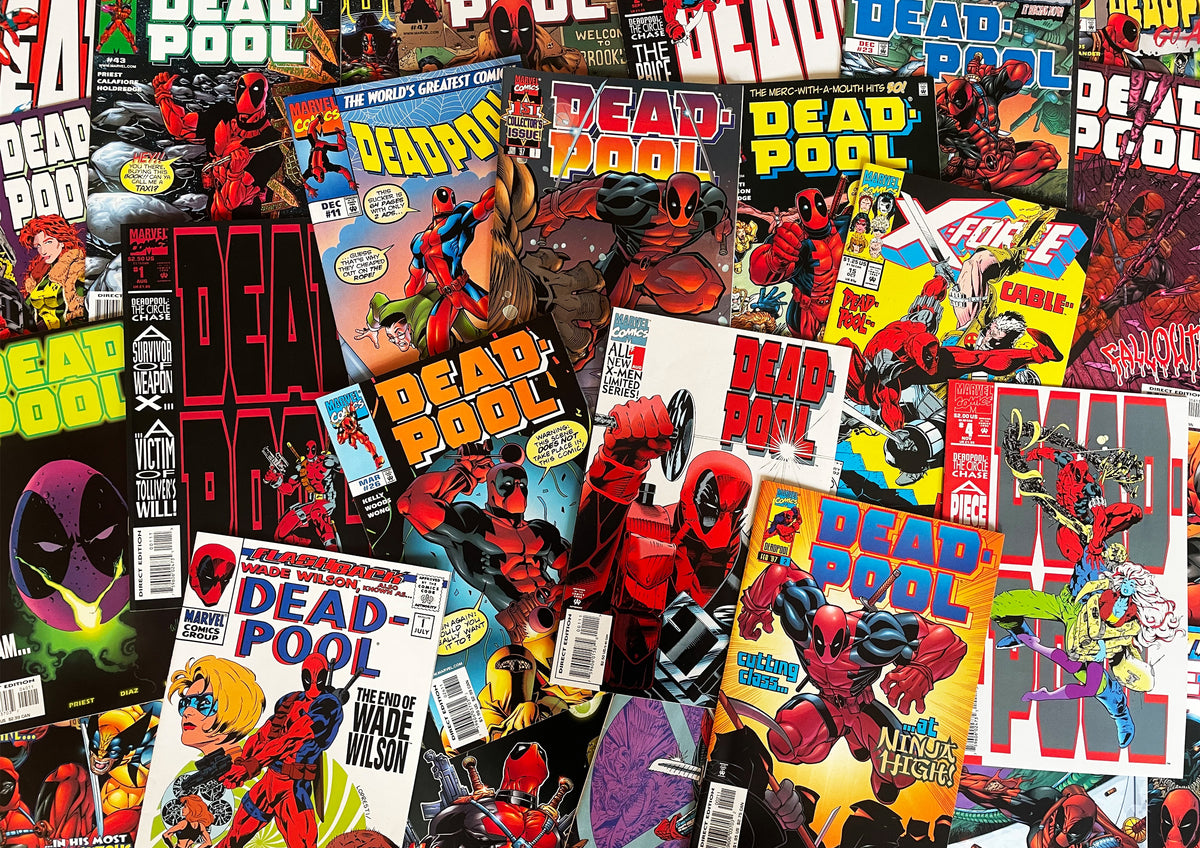 Deadpool Comics Collage - Exclusive Photographic Print