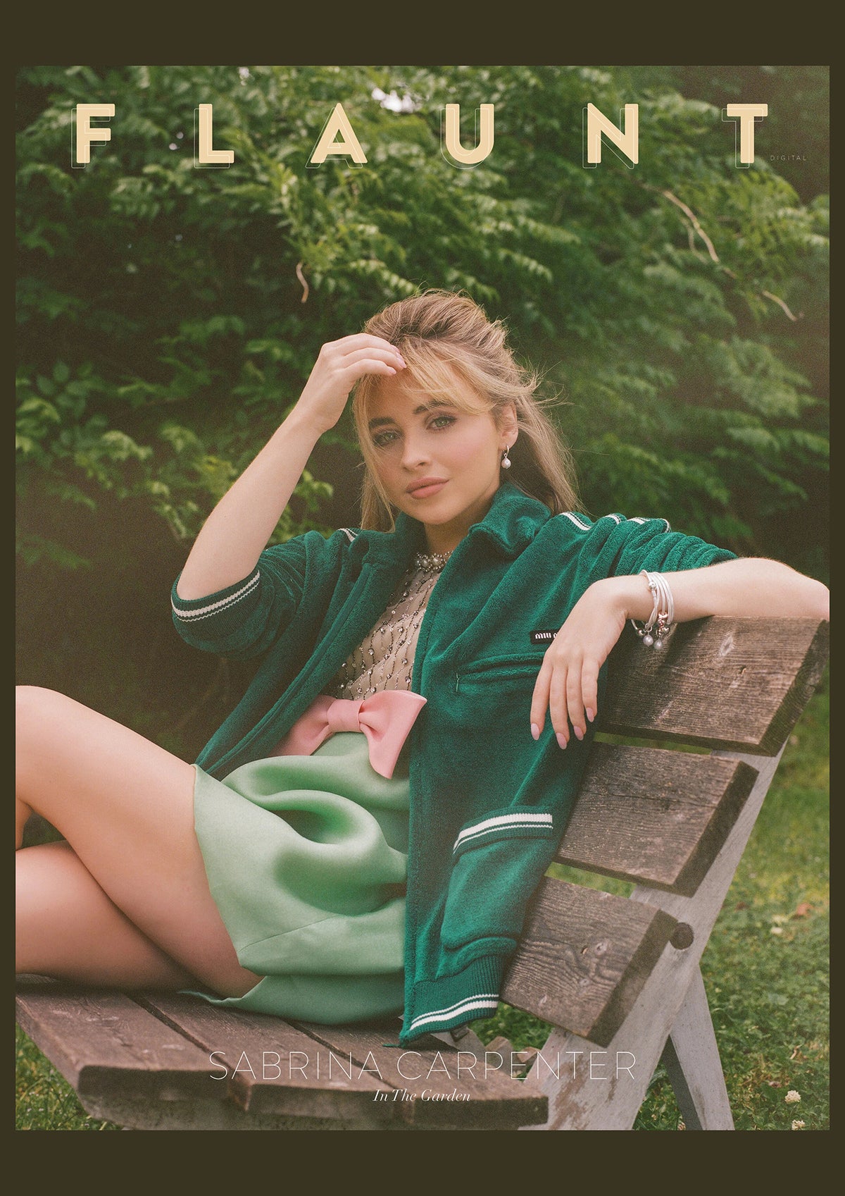 Sabrina Carpenter - Flaunt Magazine Cover Print - June 2021 (A4)
