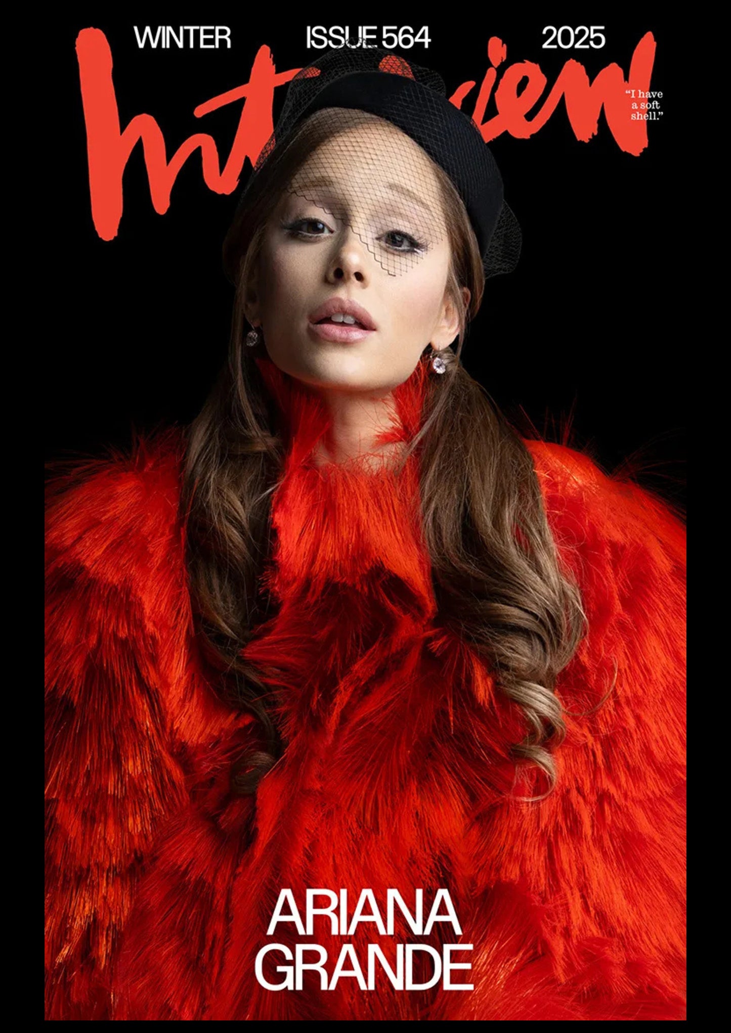 Ariana Grande - Interview Magazine Cover Print - Winter 2025 (A4)
