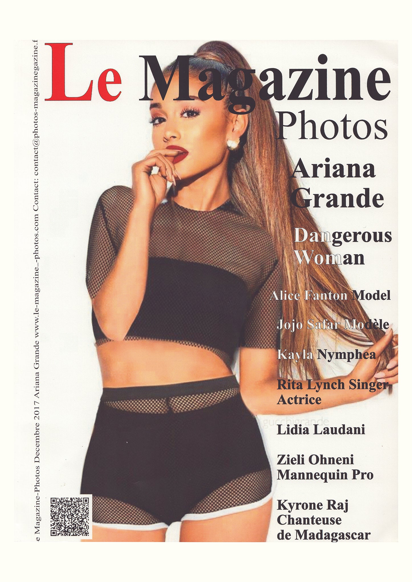 Ariana Grande - Le Magazine Cover Print - April 2017 (A4)