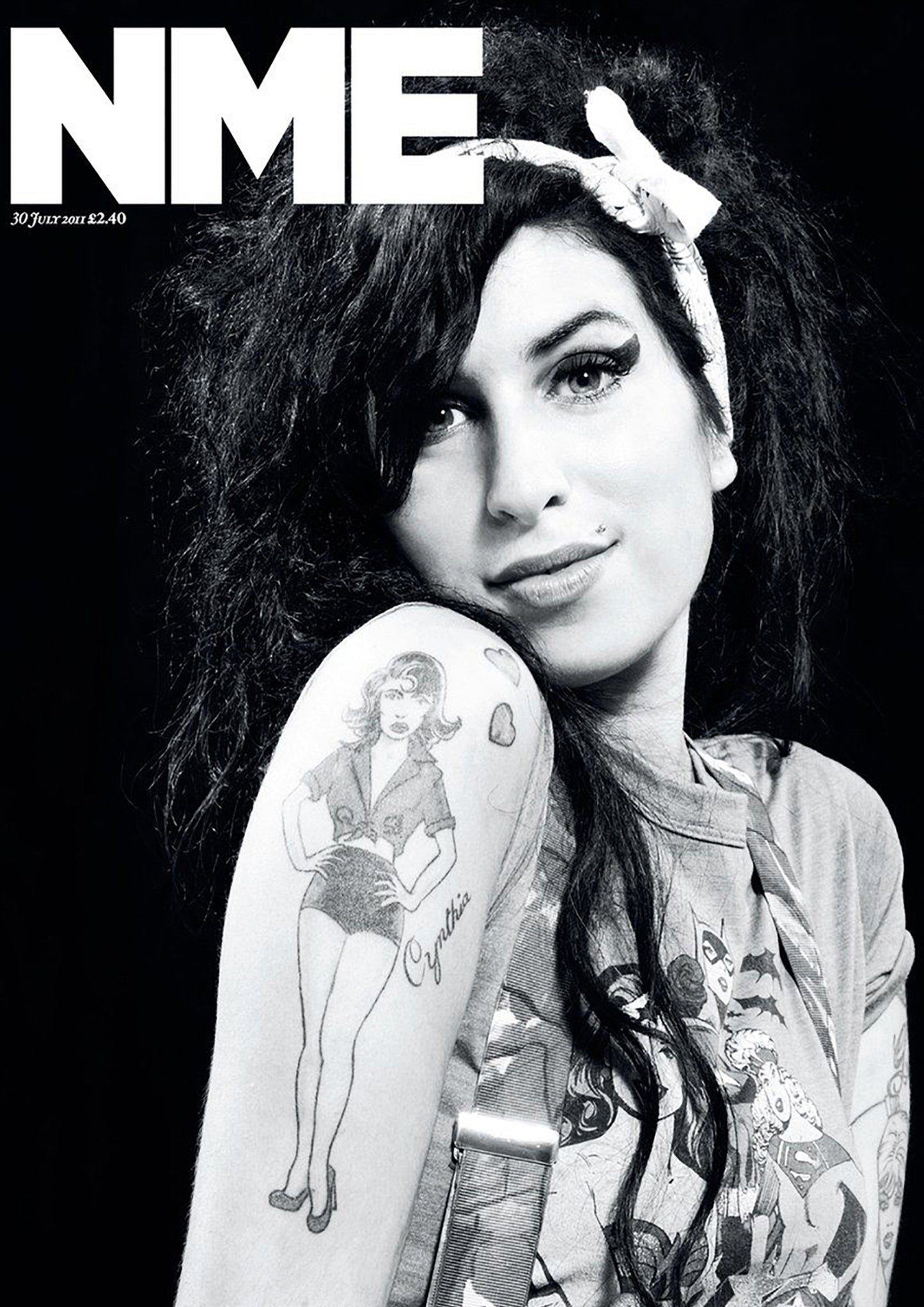 Amy Winehouse - NME Magazine Cover Print - July 2011 (A4)
