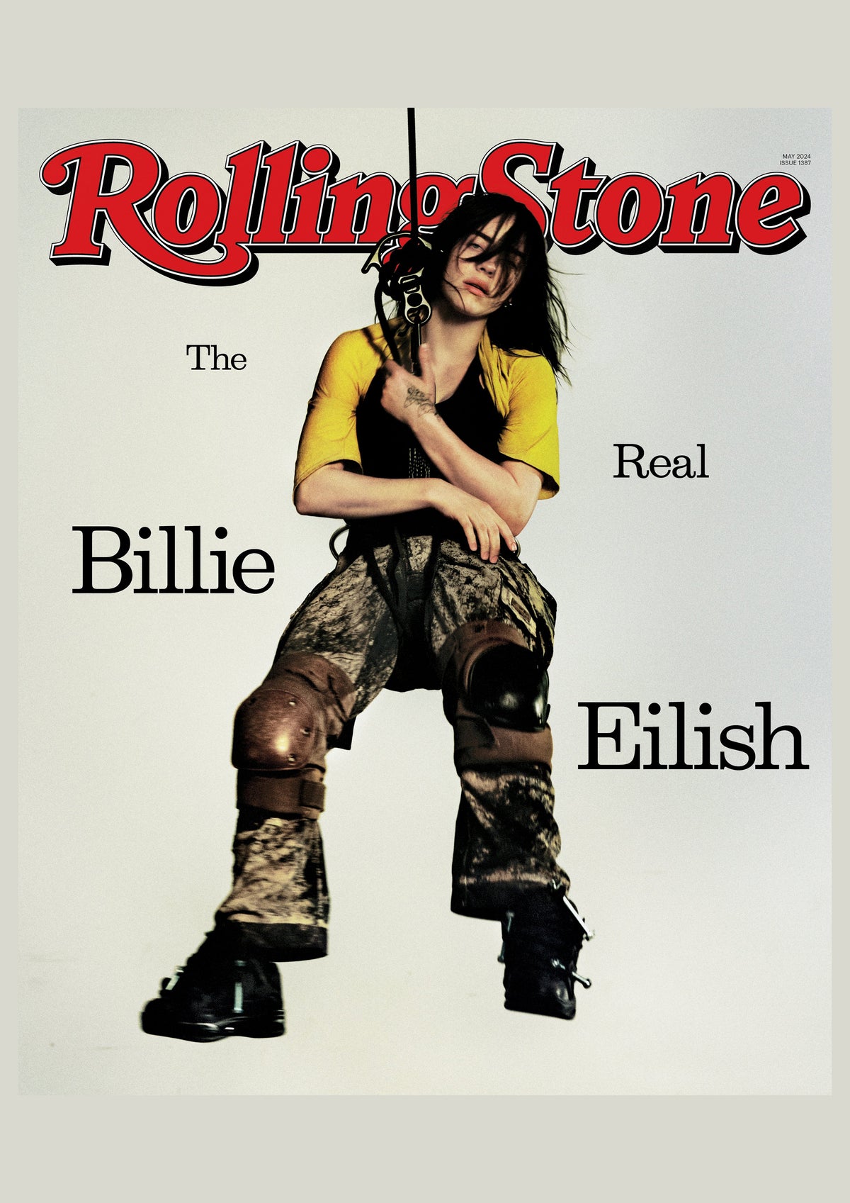 Billie Eilish - Rolling Stone Magazine Cover Print - May 2024 (A4)