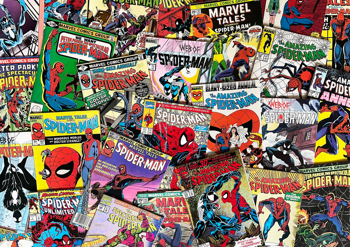 Spider-Man Comics Collage - Exclusive Photographic Print