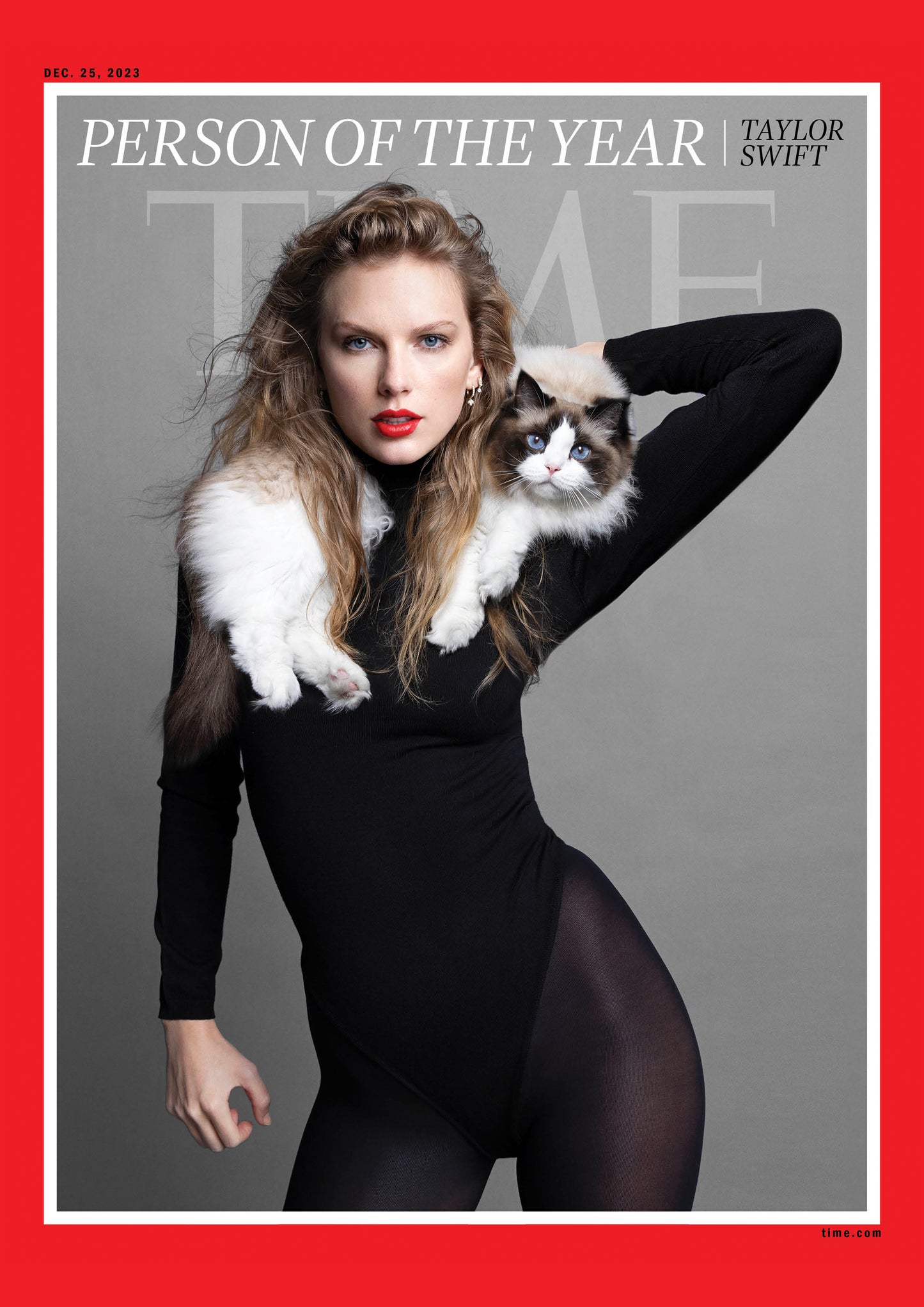 Taylor Swift - Time Magazine Cover Print - December 2023 01 (A4)