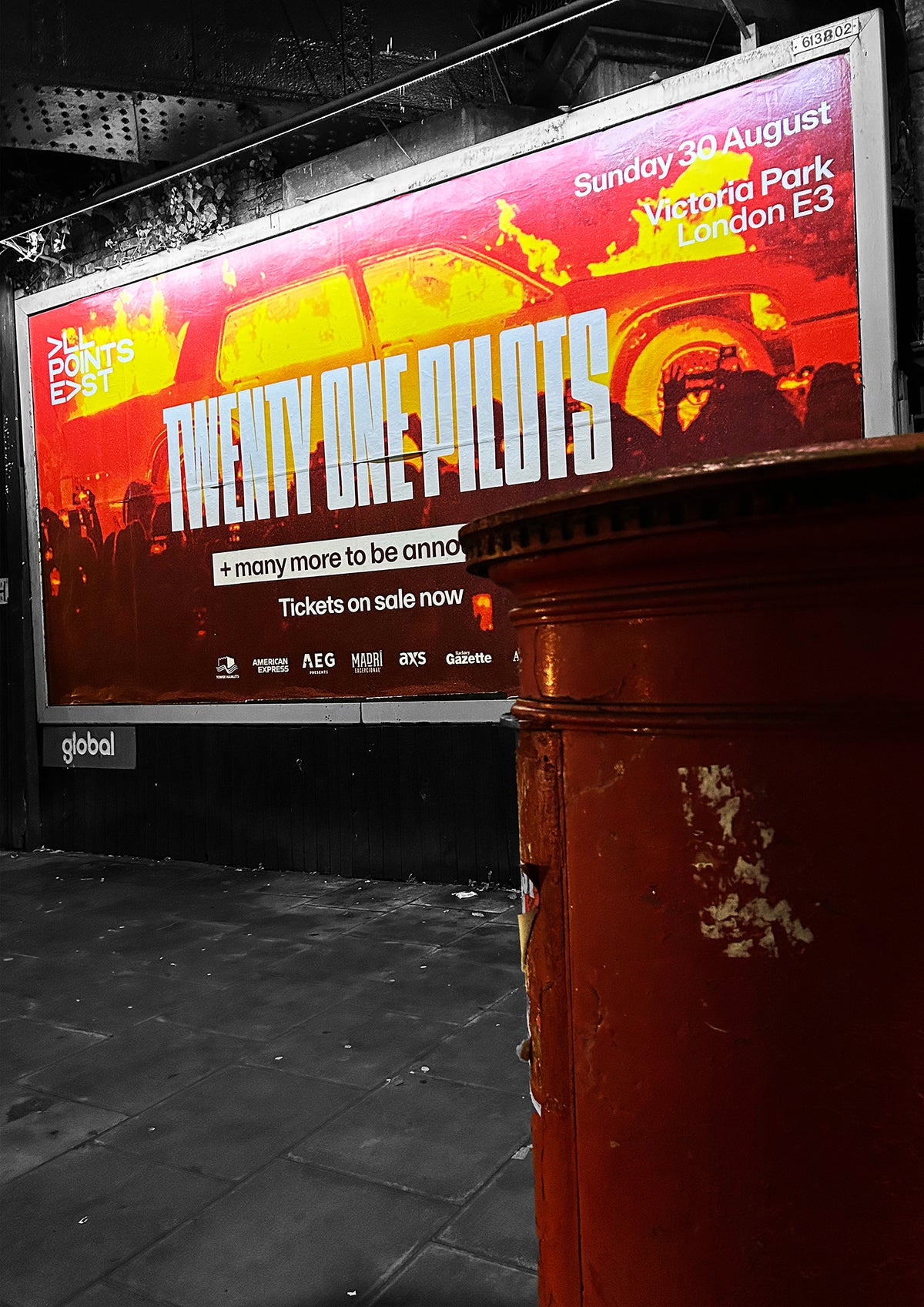Twenty One Pilots - All Points East Poster @ Camden Road - Print