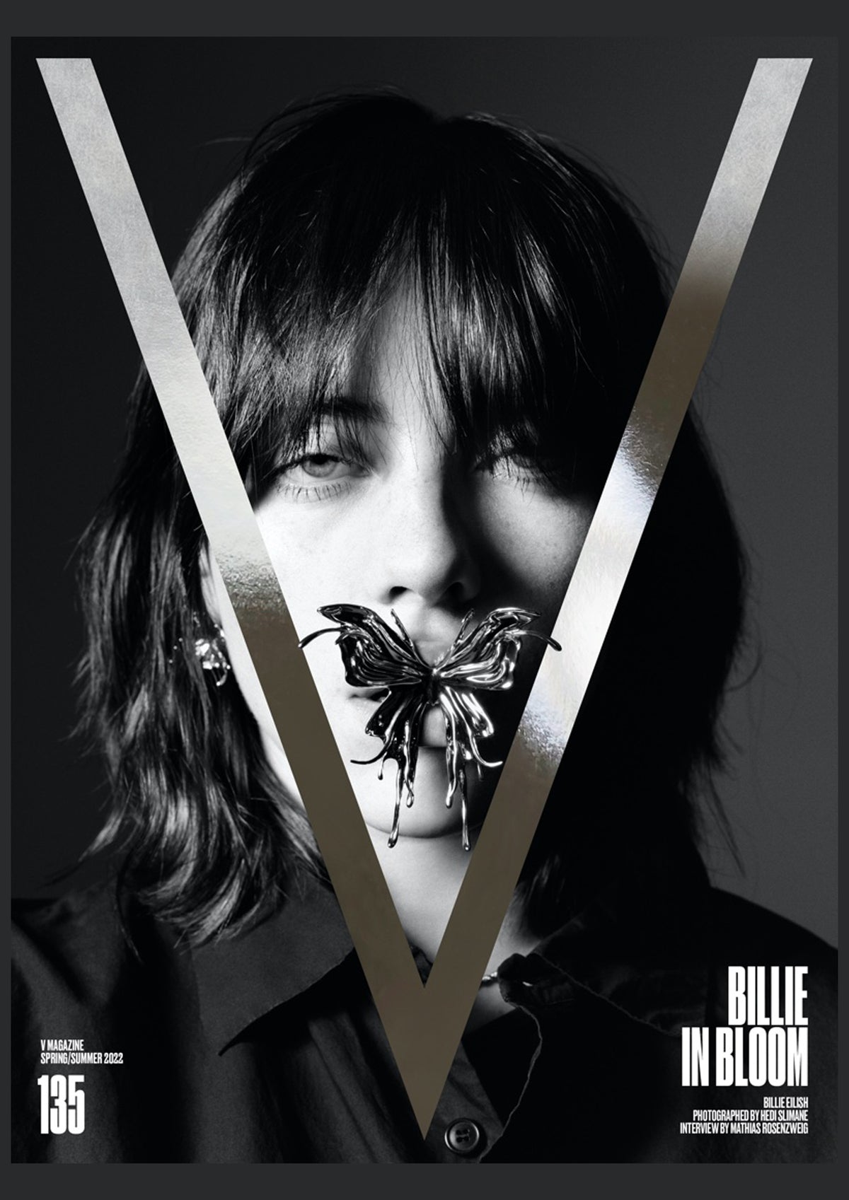 Billie Eilish - V Magazine Cover Print - Spring / Summer 2022 (A4)