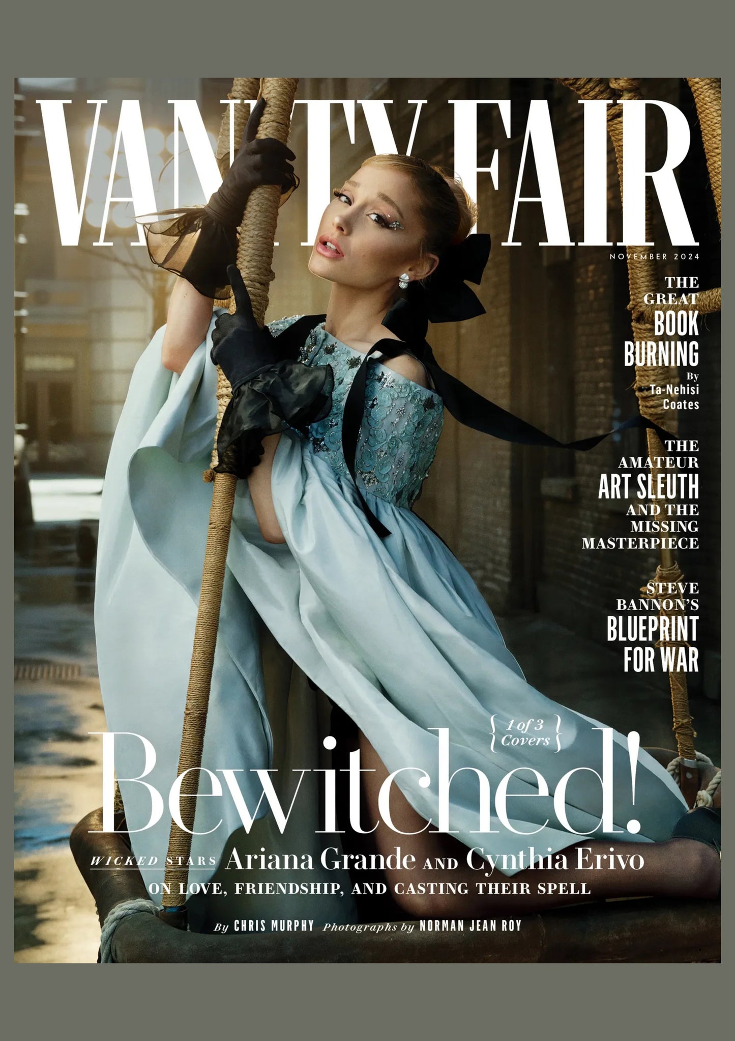 Ariana Grande - Vanity Fair Magazine Cover Print - November 2024 (A4)