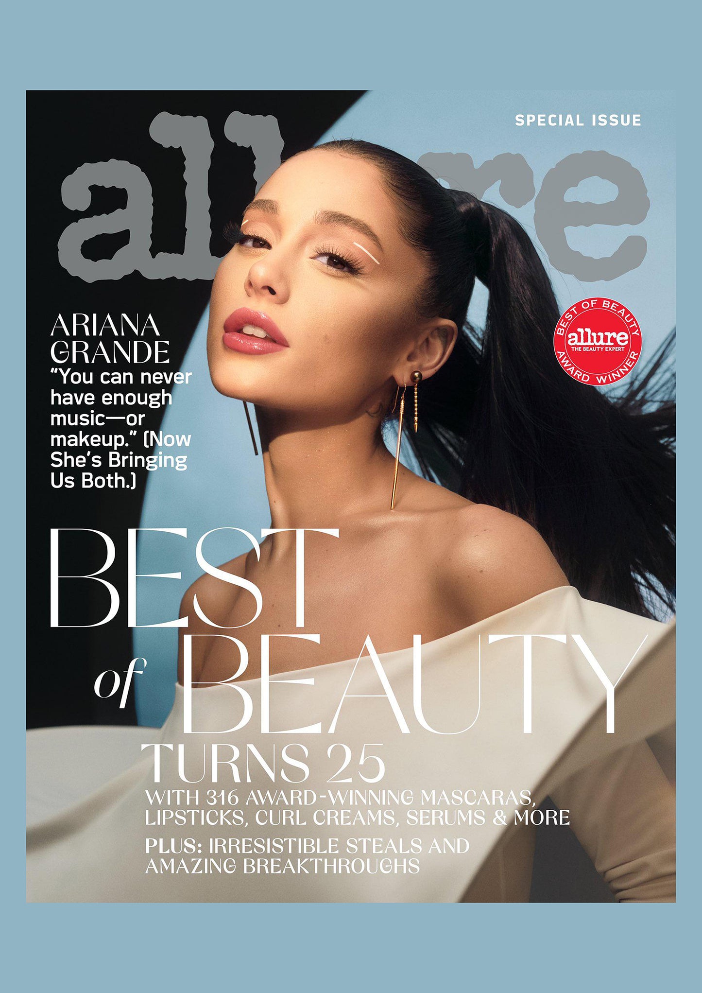 Ariana Grande - Allure Magazine Cover Print - October 2021 (A4)