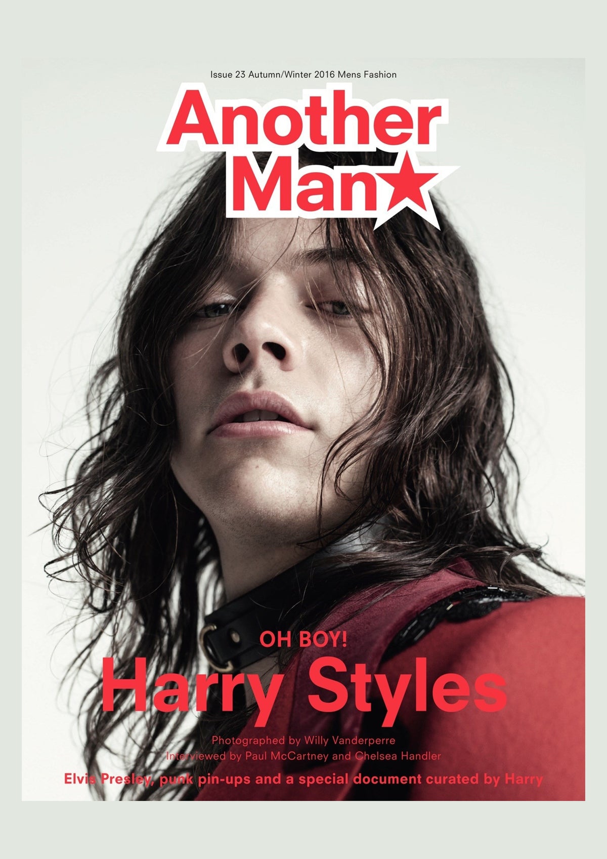 Harry Styles - Another Magazine Cover Print - Autumn / Winter 2016 01 (A4)