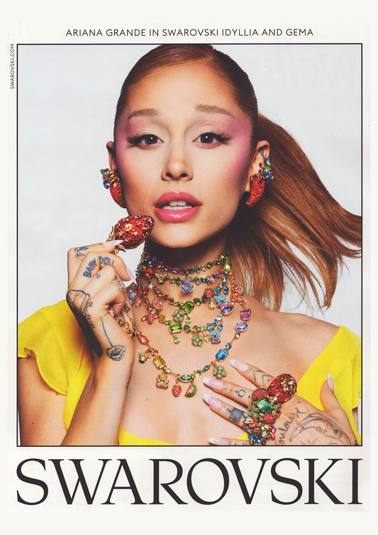 Ariana Grande - Swarovski Advert Print 02 (A4)