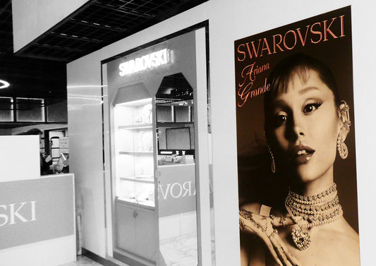 Ariana Grande - Swarovski Advert @ Milan Airport - November 2025 (A4)