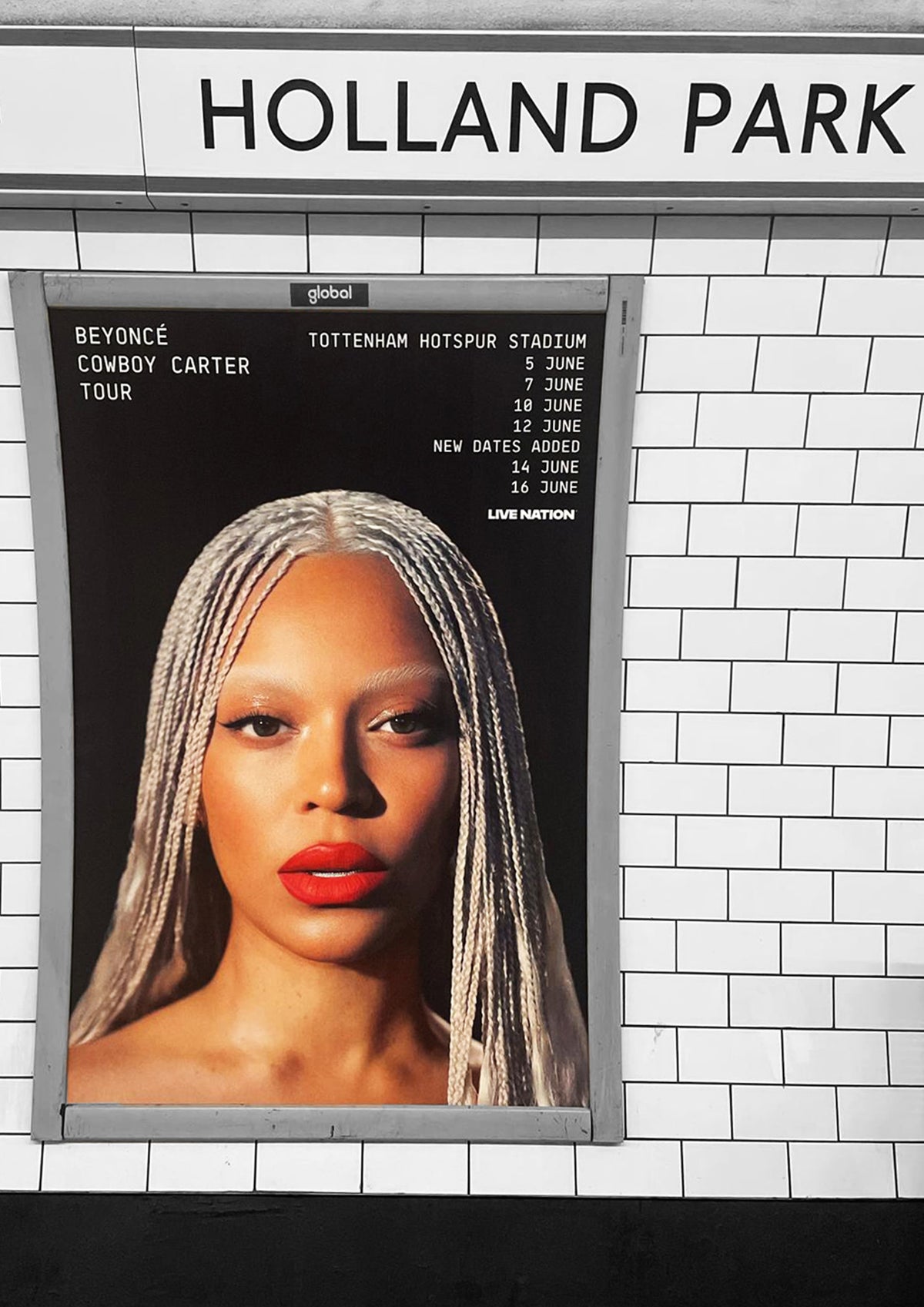 Beyoncé - Cowboy Carter Tour Poster @ Holland Park - Print