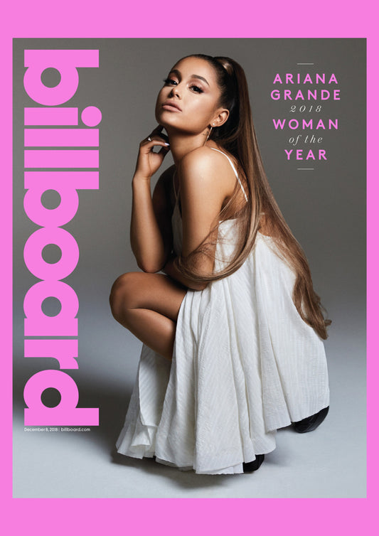 Ariana Grande - Billboard Magazine Cover Print - December 2018 (A4)