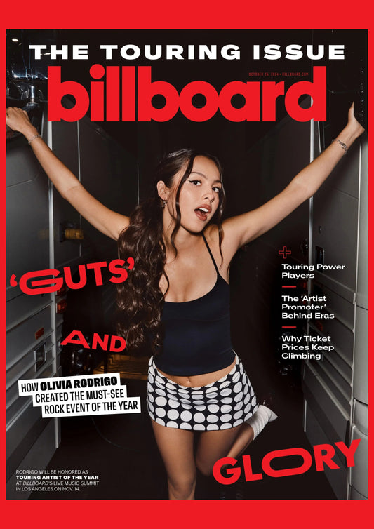 Olivia Rodrigo - Billboard Magazine Cover Print - October 2024 (A4)