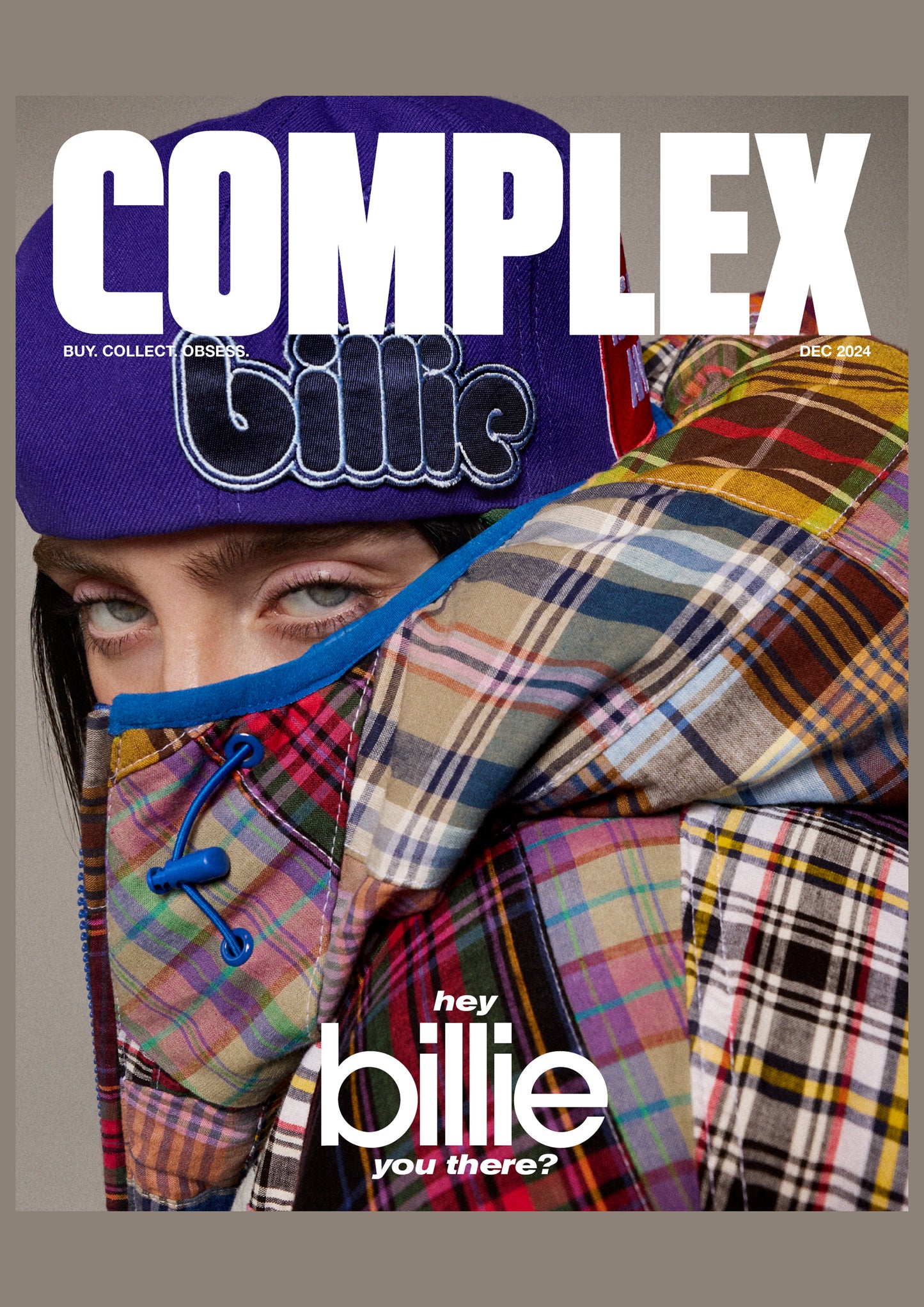 Billie Eilish - Complex Magazine Cover Print - December 2024 (A4)