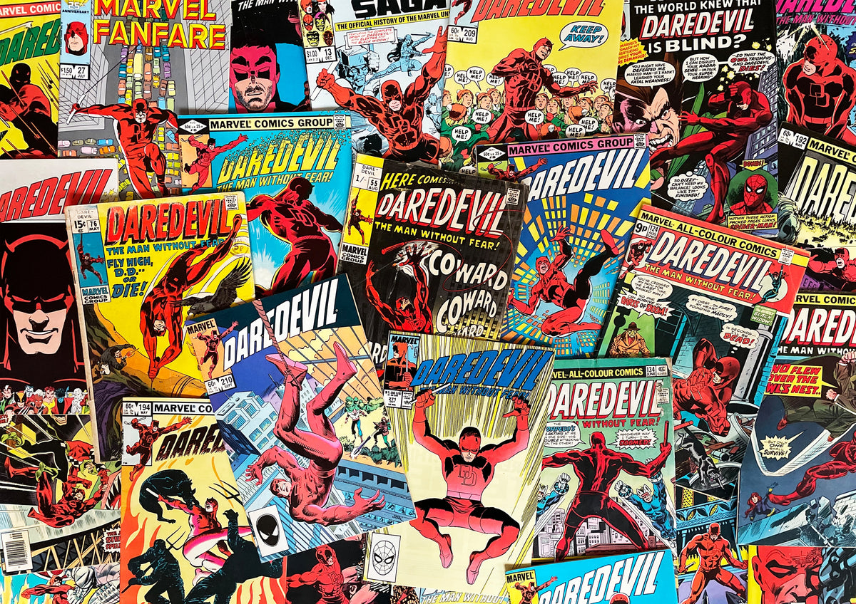 Daredevil Comics Collage - Exclusive Photographic Print