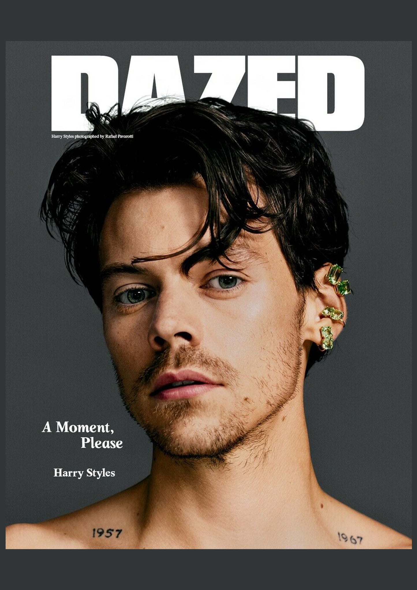 Harry Styles - Dazed Magazine Cover Print - Winter 2021 (A4)