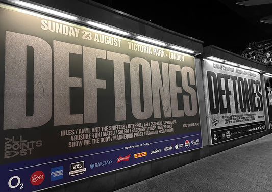 Deftones - All Points East Billboard Posters @ The O2 - Print