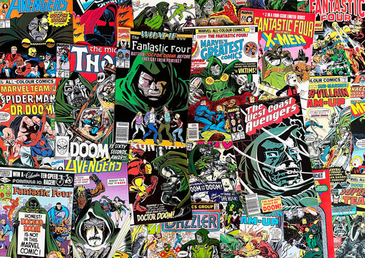 Doctor Doom Comics Collage - Exclusive Photographic Print