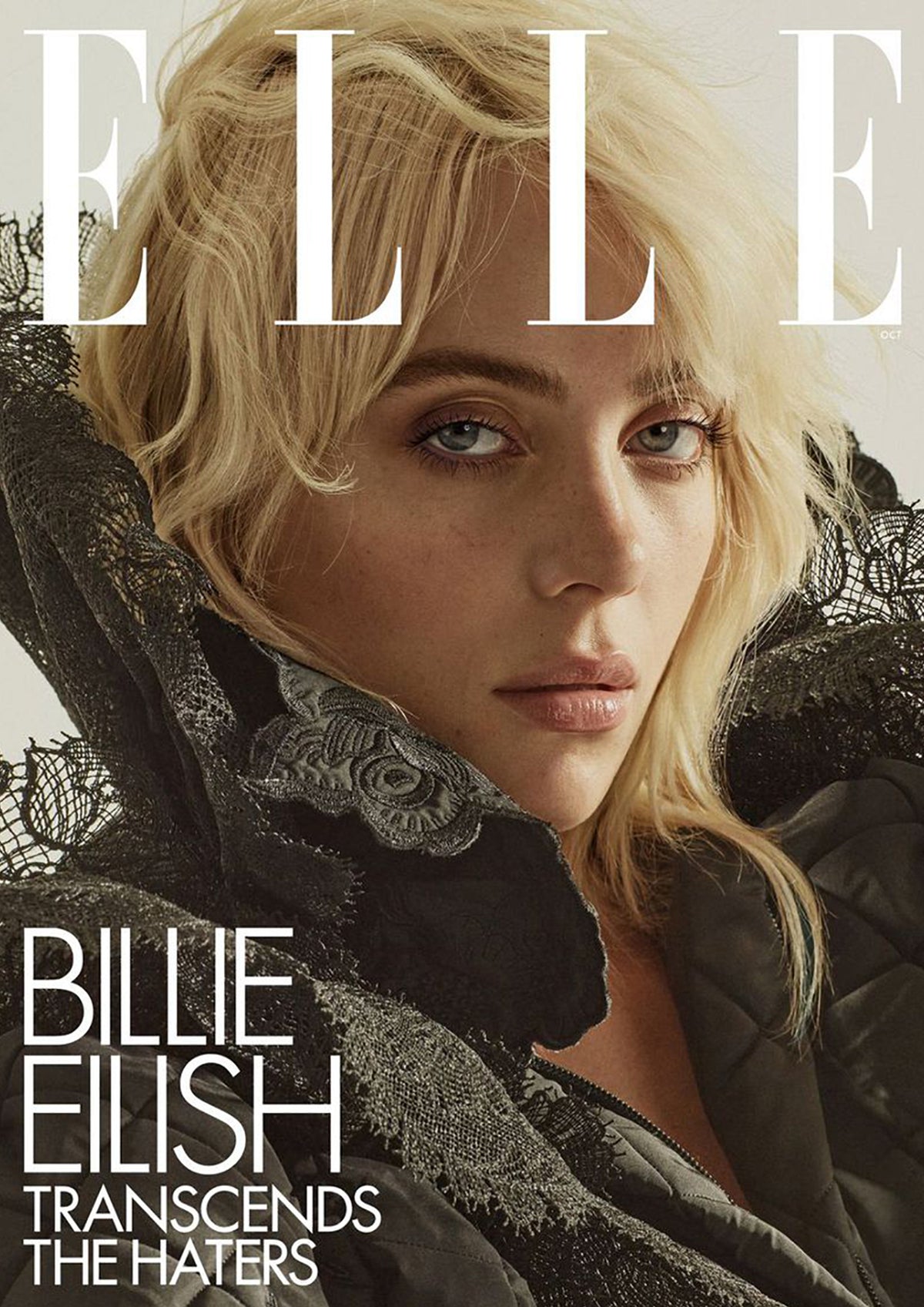 Billie Eilish - Elle Magazine Cover Print - October 2021 (A4)