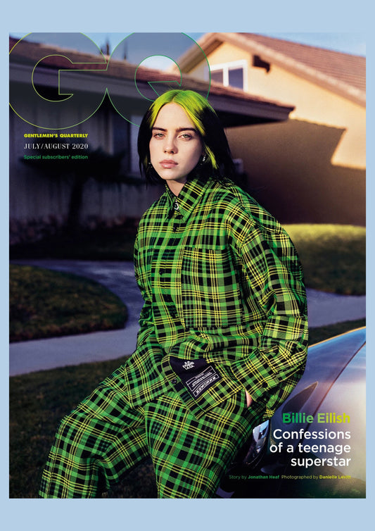 Billie Eilish - GQ Magazine Cover Print - July / August 2020 02 (A4)