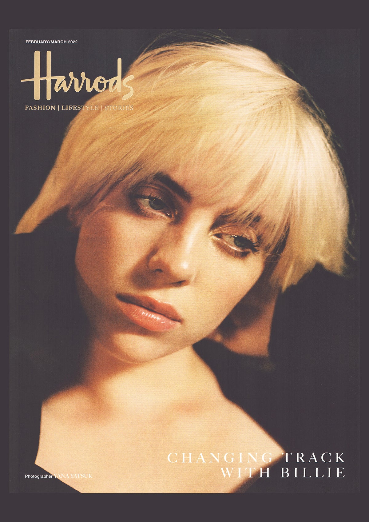 Billie Eilish - Harrods Magazine Cover Print - February / March 2022 (A4)