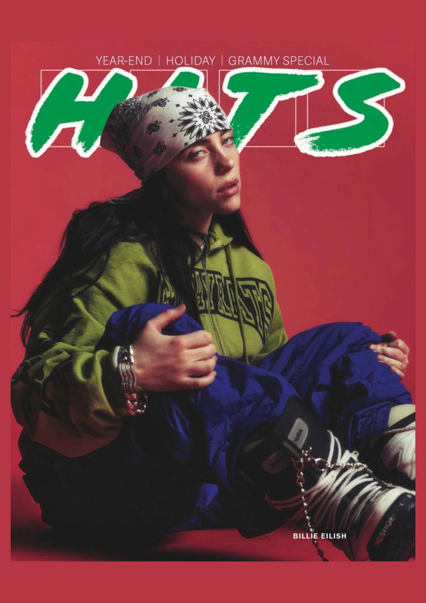 Billie Eilish - Hits Magazine Cover Print - December 2024 (A4)