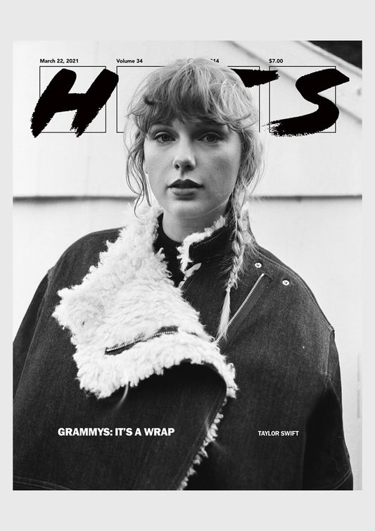 Taylor Swift - Hits Magazine Cover Print - March 2021 (A4)