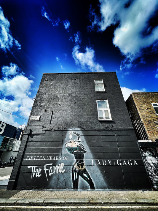 Lady Gaga - Fifteen Years Of The Fame Street Art @ Camden Town - Print 02