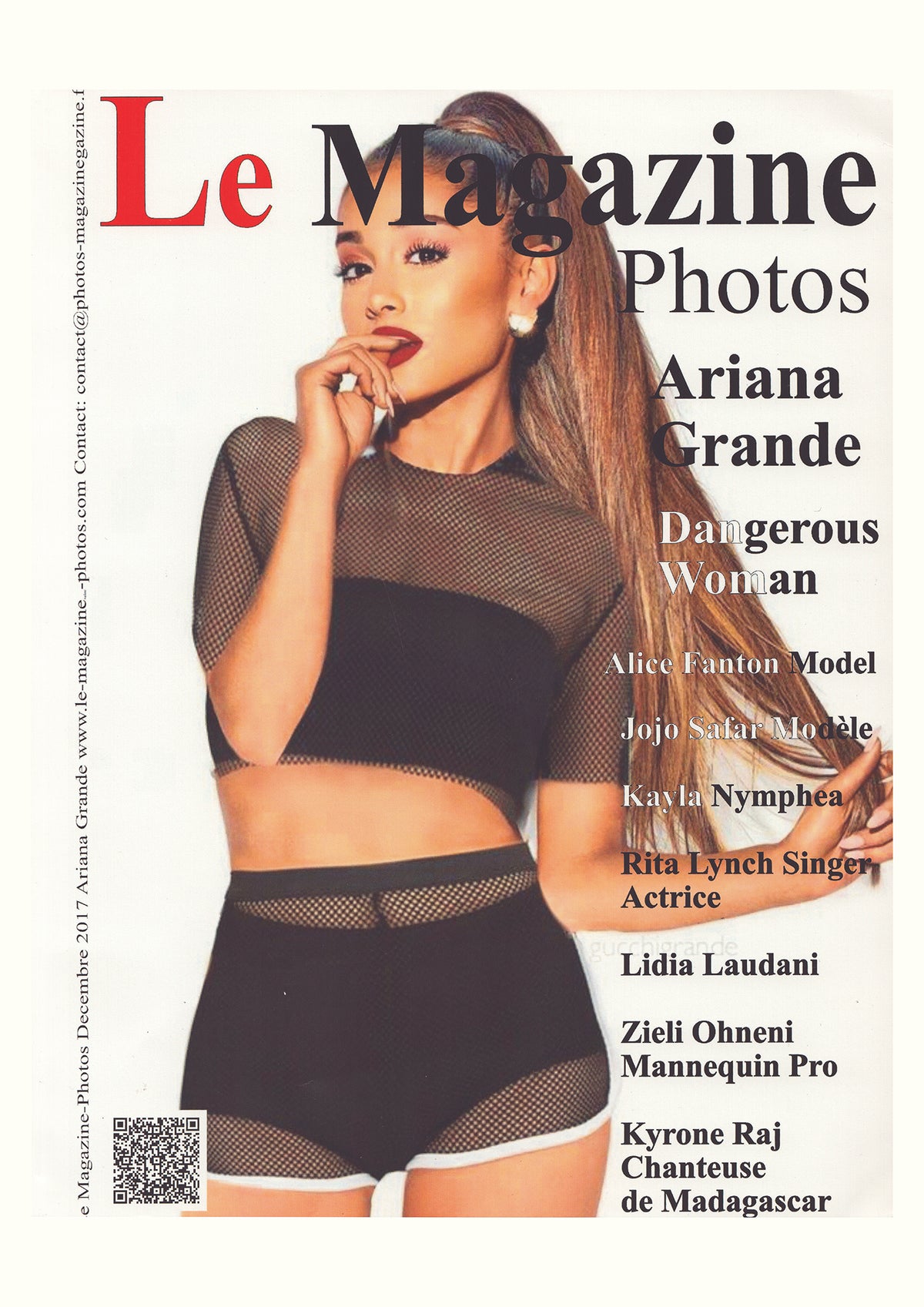 Ariana Grande - Le Magazine Cover Print - April 2017 (A4)