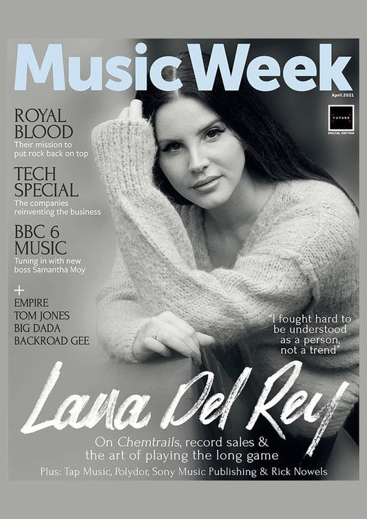 Lana Del Rey - Music Week Magazine Cover Print - April 2021 (A4)