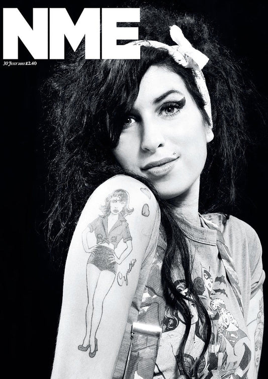Amy Winehouse - NME Magazine Cover Print - July 2011 (A4)