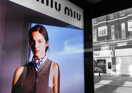 Olivia Rodrigo - Miu Advert Poster @ King's Road - Print