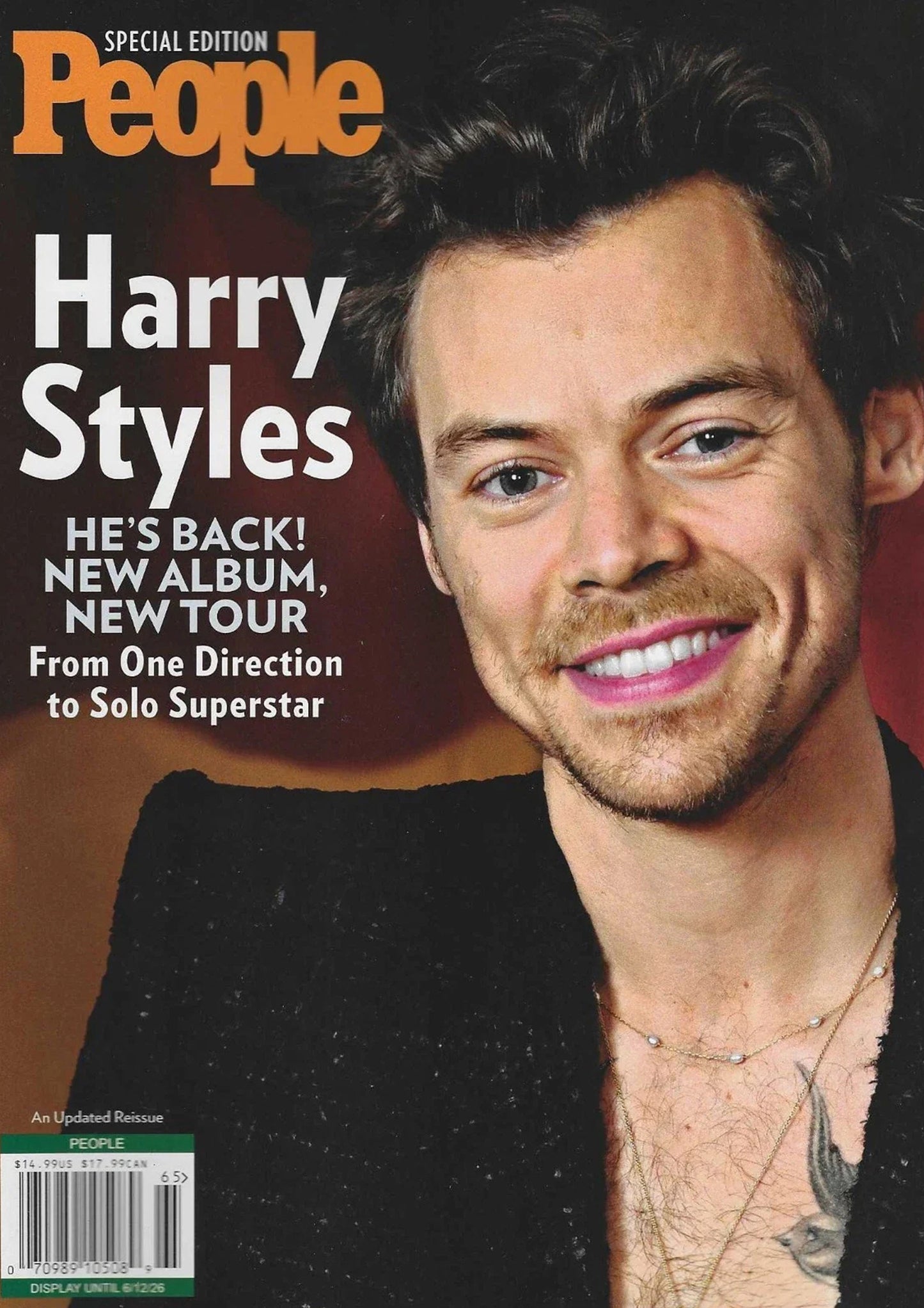 Harry Styles - People Magazine Cover Print - March 2026 (A4)