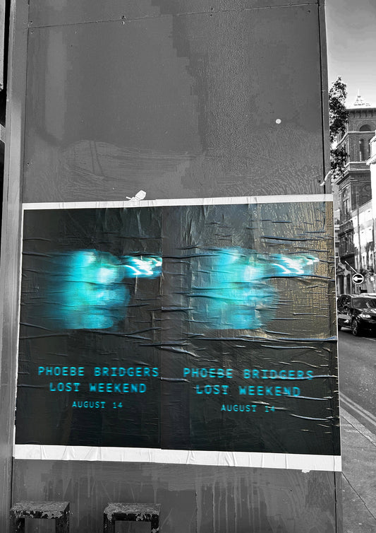 Phoebe Bridgers - Lost Weekend Album Release Poster @ Soho - Print