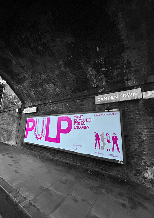 Pulp - What Do You Do For An Encore? Poster @ Camden - Print