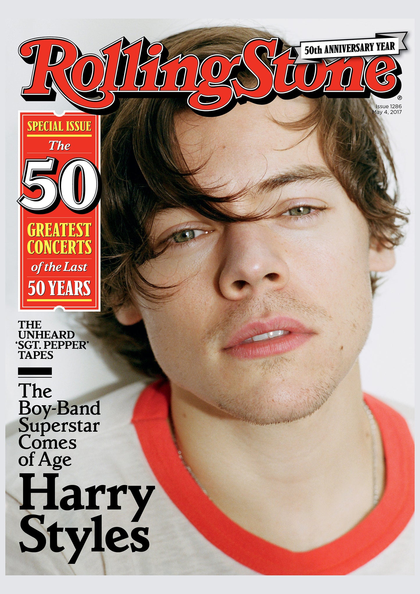 Harry Styles - Rolling Stone Magazine Cover Print - May 2017 (A4)