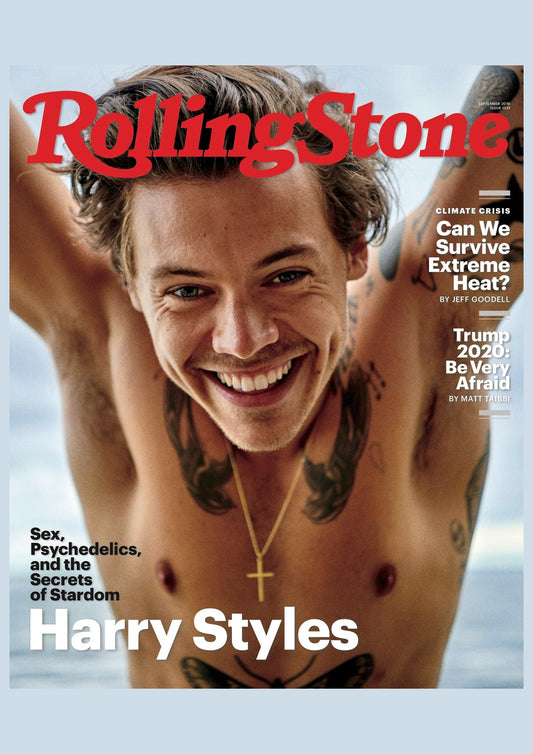 Harry Styles - Rolling Stone Magazine Cover Print - September 2019 (A4)