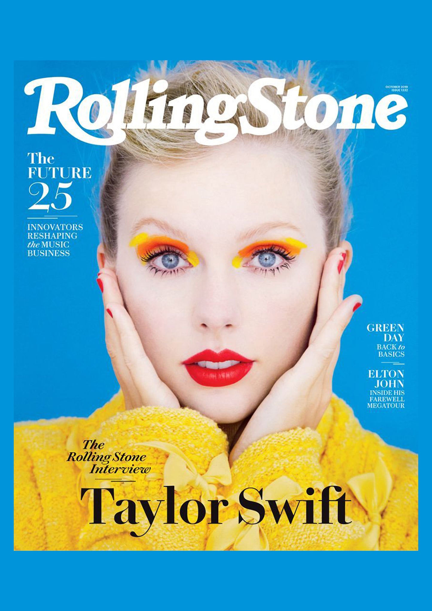 Taylor Swift - Rolling Stone Magazine Cover Print - October 2019 (A4)