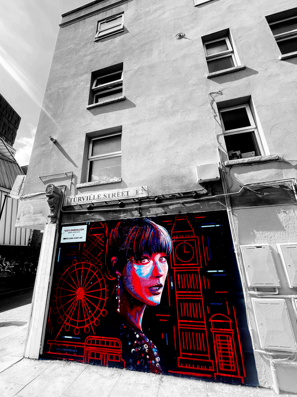 Taylor Swift - Street Art @ Shoreditch - Print 03