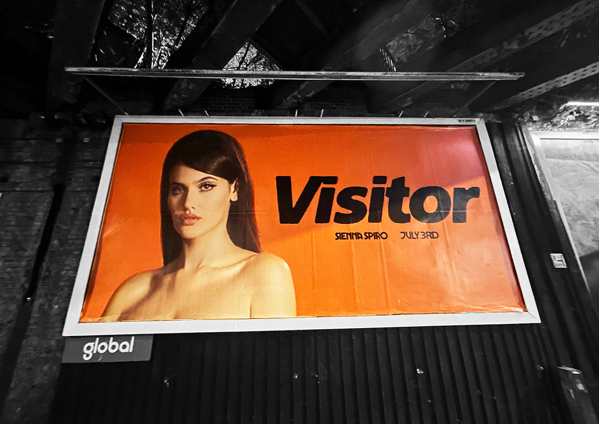 Sienna Spiro - Visitor Album Release Billboard Poster @ Camden Road - Print