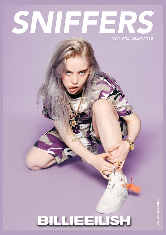 Billie Eilish - Sniffers Magazine Cover Print - March 2018 (A4)