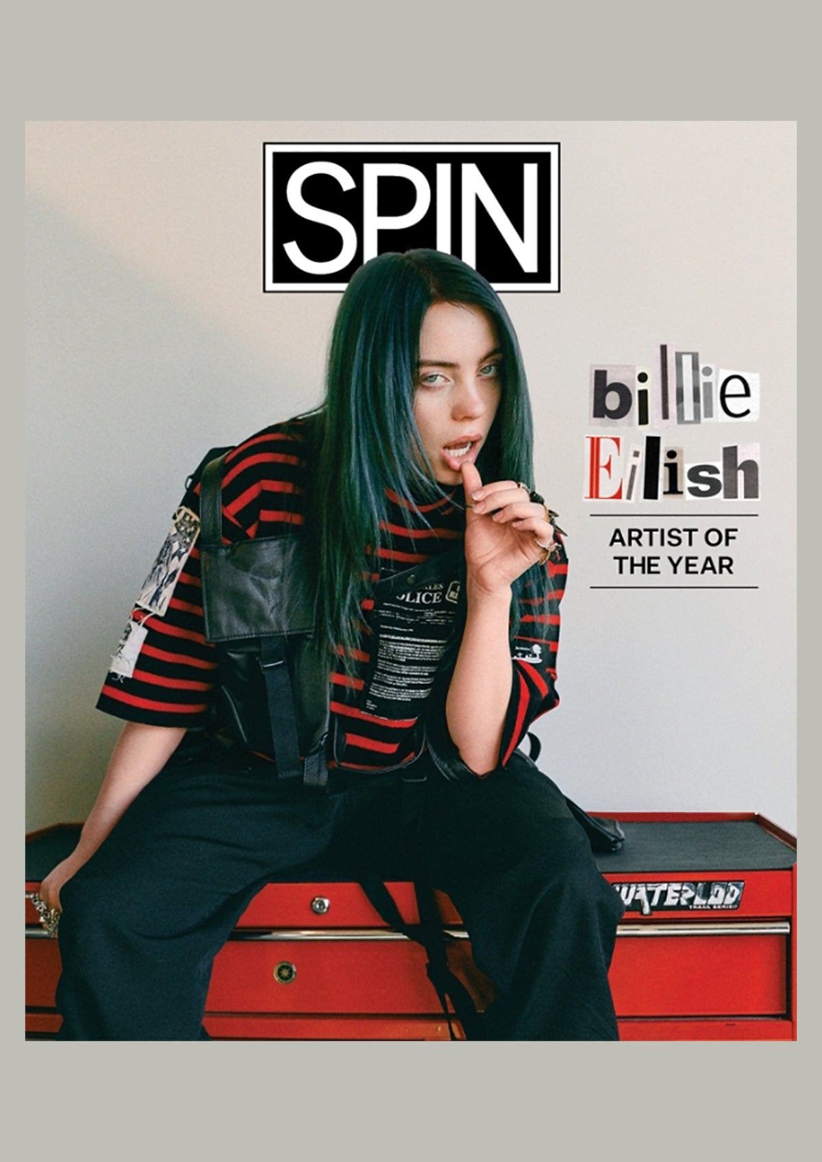 Billie Eilish - Spin Magazine Cover Print - December 2019 (A4)