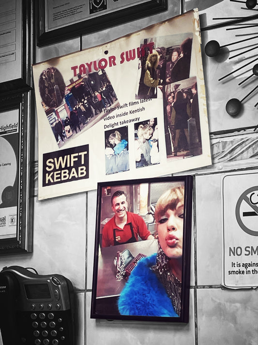 Taylor Swift - Kentish Delight Kebab Shop @ Kentish Town - Print 01