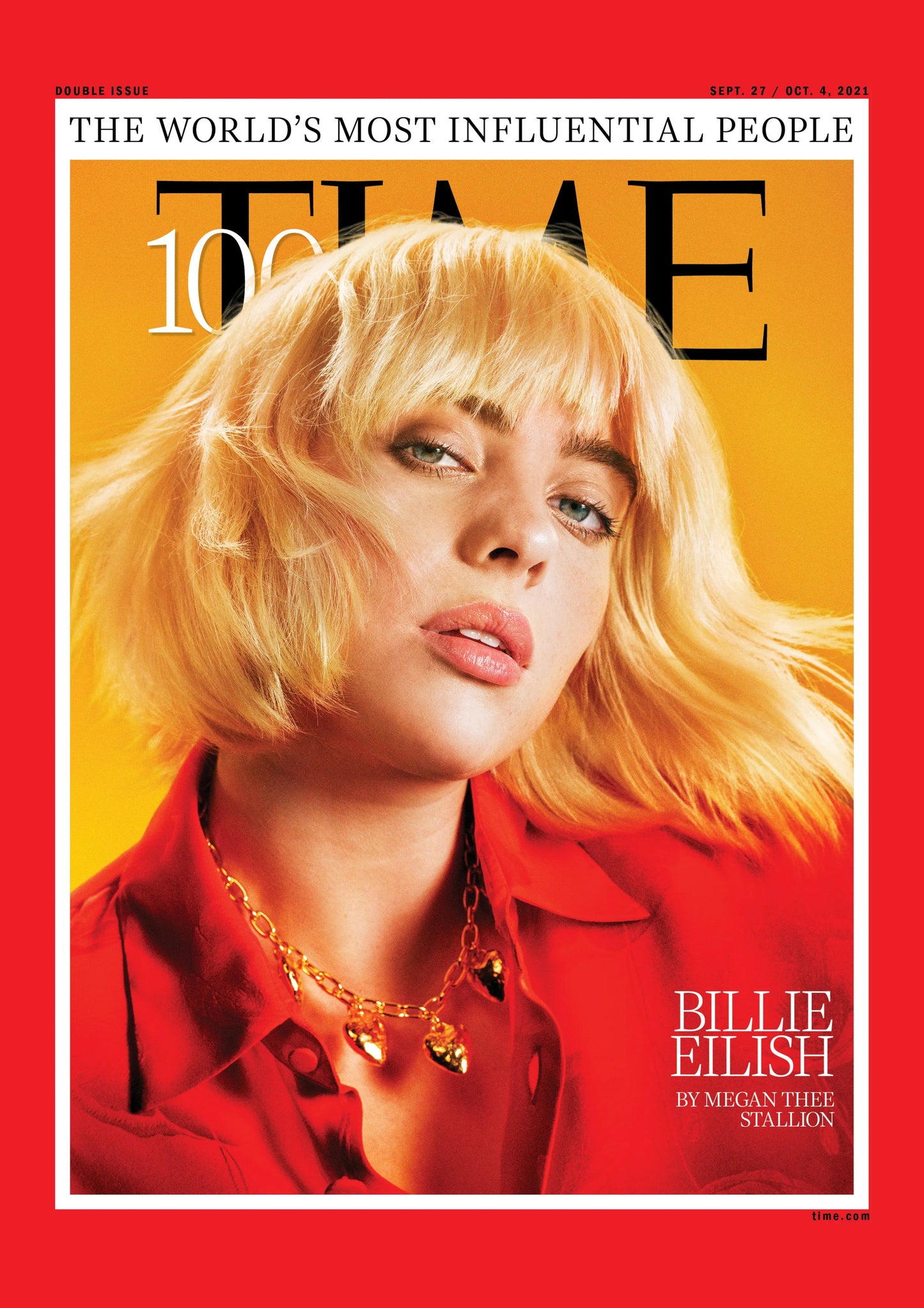 Billie Eilish - Time Magazine Cover Print - September / October 2021 (A4)
