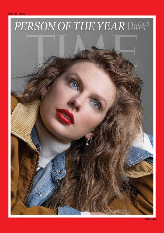 Taylor Swift - Time Magazine Cover Print - December 2023 02 (A4)